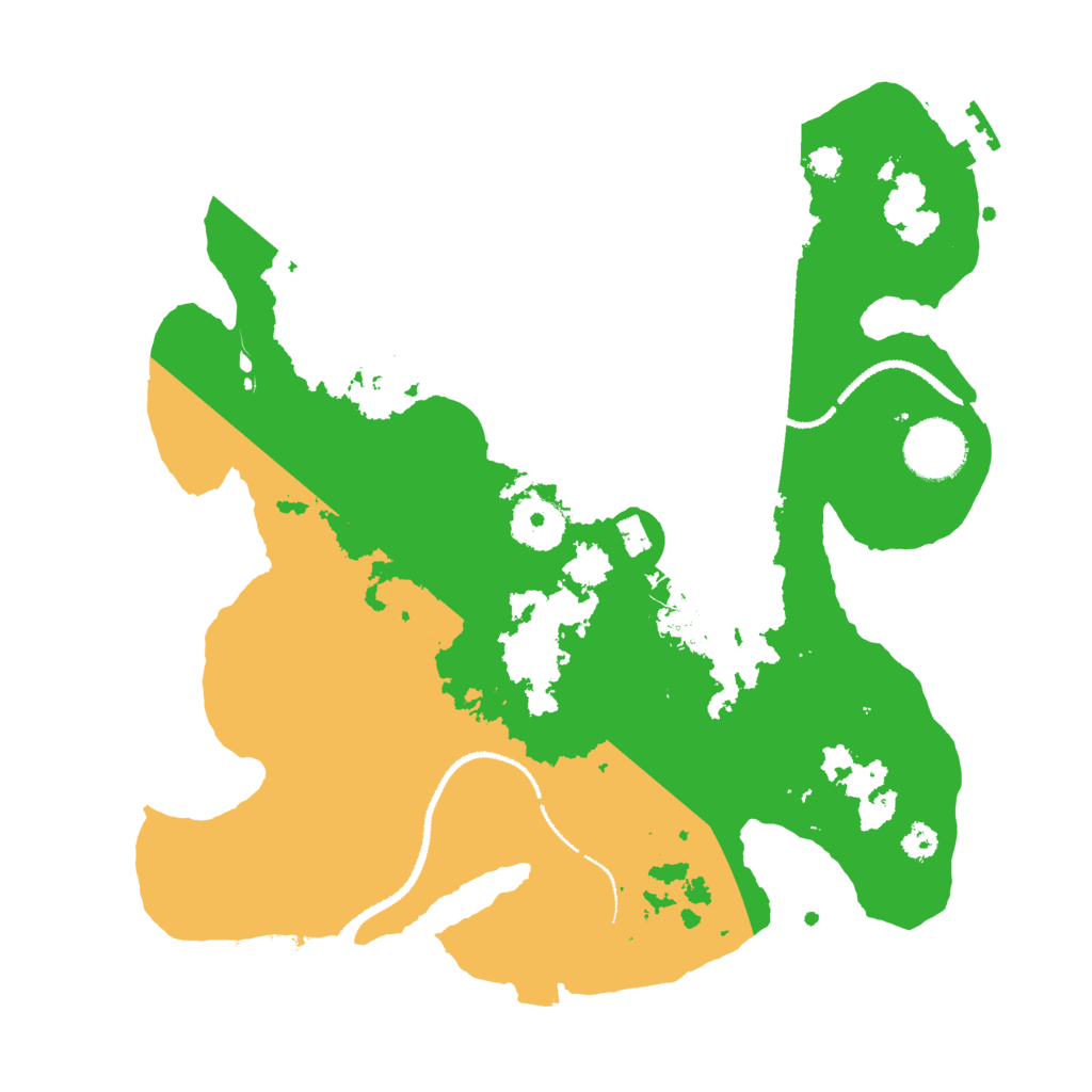 Biome Rust Map: Procedural Map, Size: 3100, Seed: 1590393435