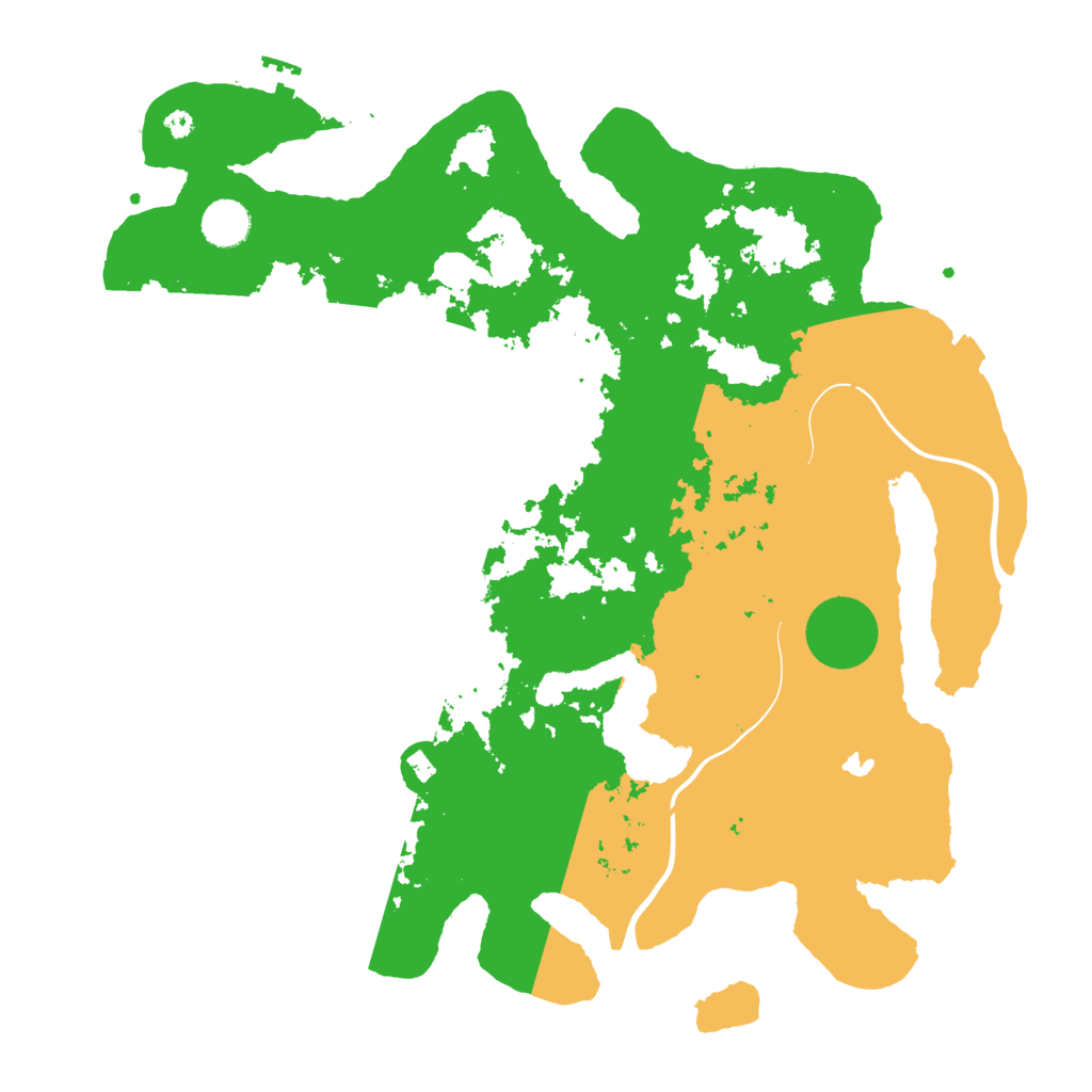 Biome Rust Map: Procedural Map, Size: 4000, Seed: 156123631