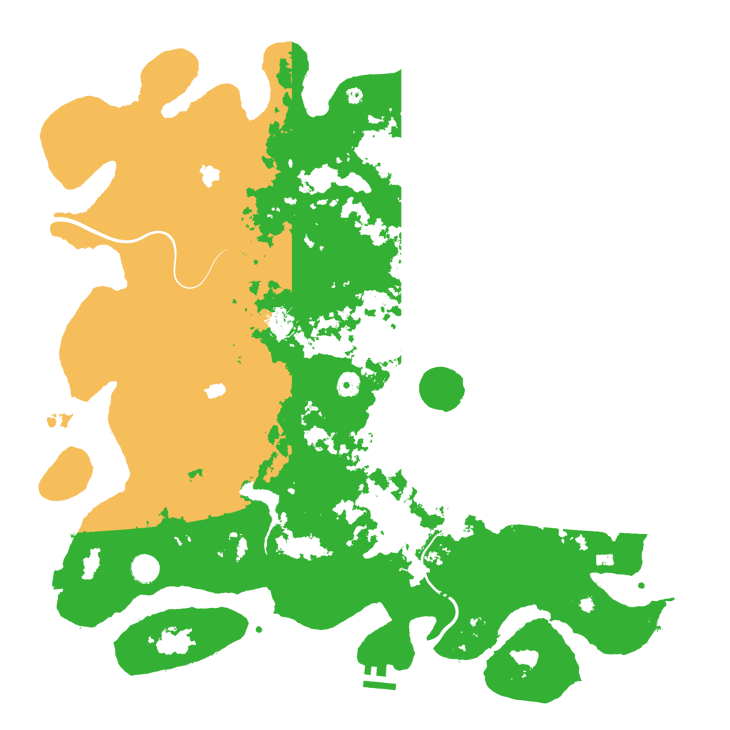 Biome Rust Map: Procedural Map, Size: 4500, Seed: 649904876