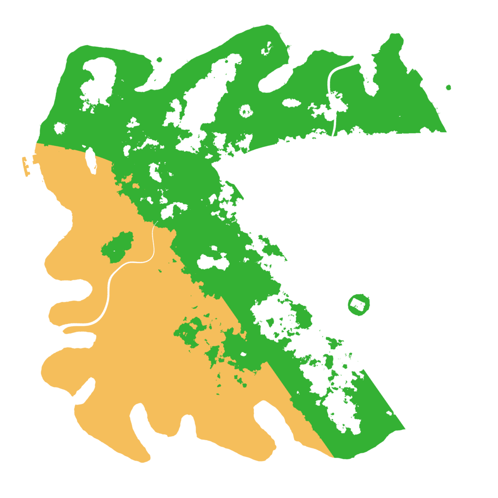 Biome Rust Map: Procedural Map, Size: 3850, Seed: 1491492557