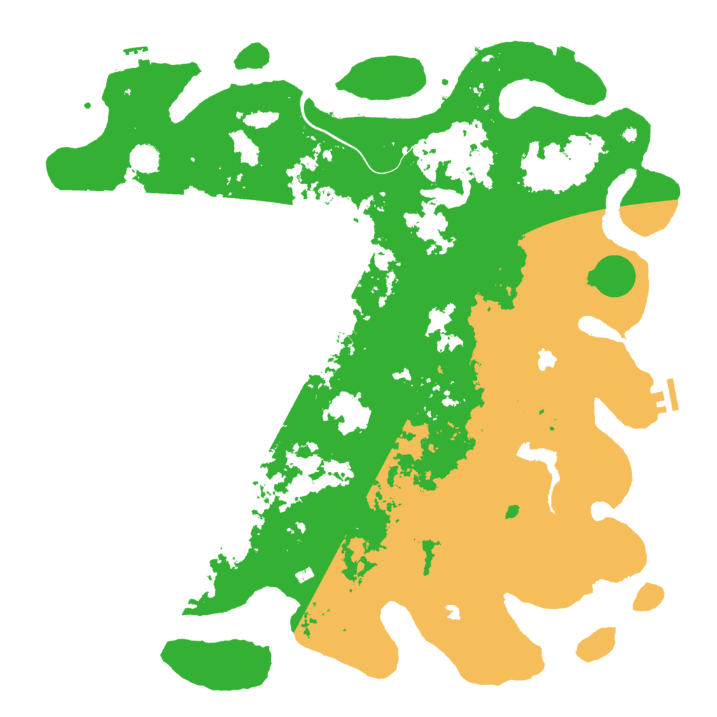 Biome Rust Map: Procedural Map, Size: 4500, Seed: 1446755203