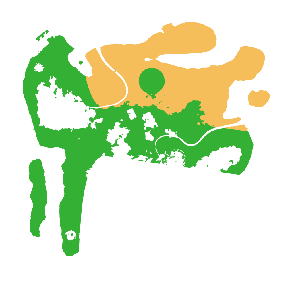 Biome Rust Map: Procedural Map, Size: 3000, Seed: 1518911817