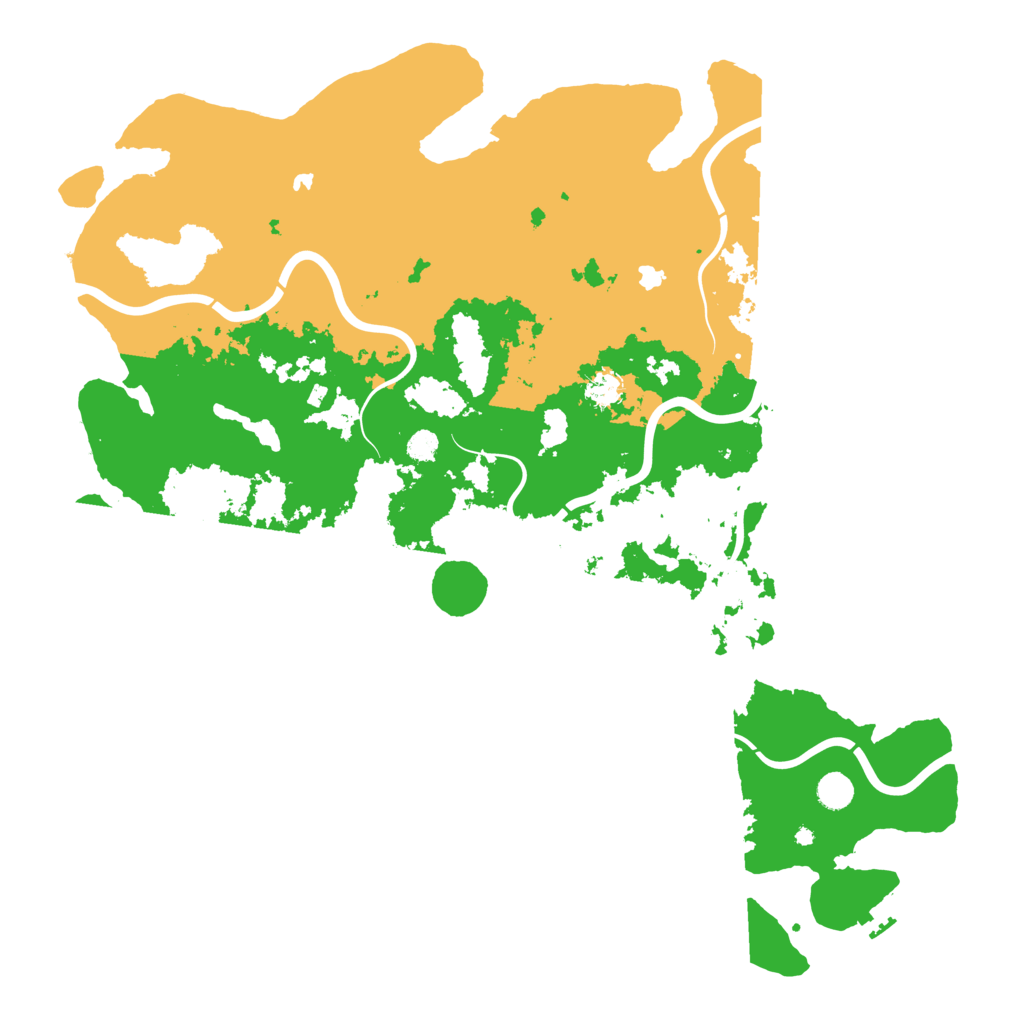 Biome Rust Map: Procedural Map, Size: 5000, Seed: 813416066