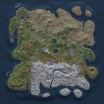 Thumbnail Rust Map: Procedural Map, Size: 3800, Seed: 1899256, 16 Monuments