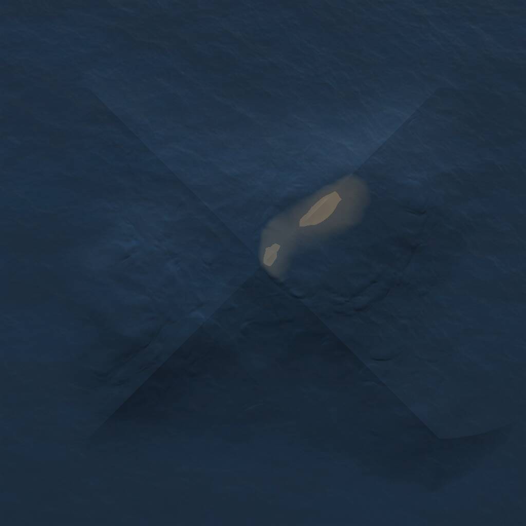 Rust Map: Procedural Map, Size: 1000, Seed: 695122, 1 Monuments