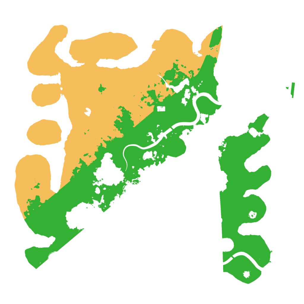 Biome Rust Map: Procedural Map, Size: 4000, Seed: 1866140644