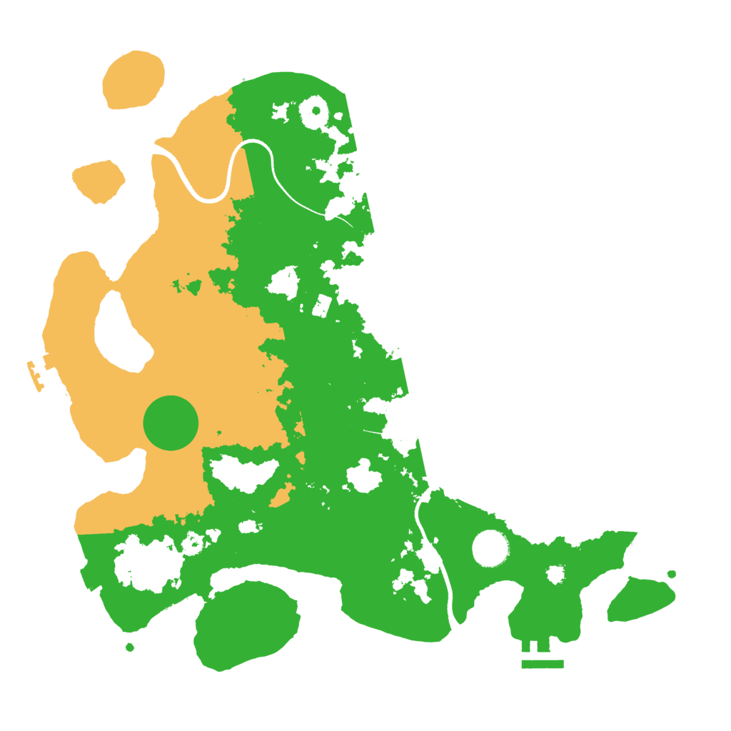 Biome Rust Map: Procedural Map, Size: 3500, Seed: 1476012673