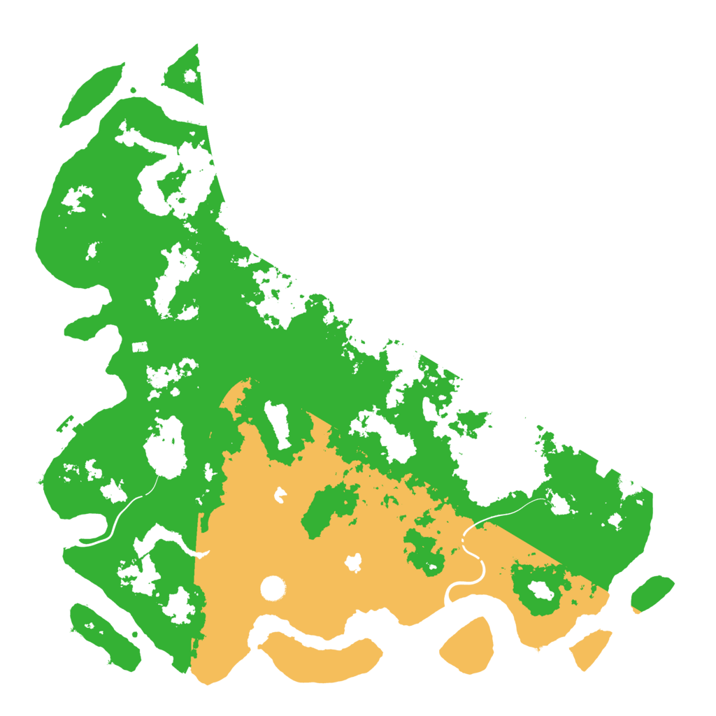 Biome Rust Map: Procedural Map, Size: 5000, Seed: 87220898