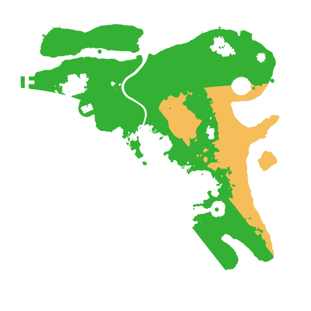 Biome Rust Map: Procedural Map, Size: 3000, Seed: 144380660