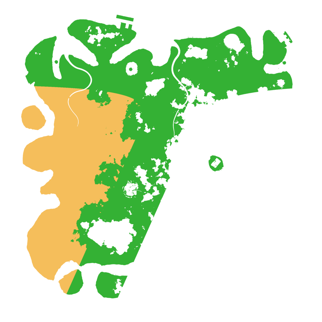 Biome Rust Map: Procedural Map, Size: 3750, Seed: 1953266111