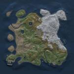 Thumbnail Rust Map: Procedural Map, Size: 3144, Seed: 123, 7 Monuments