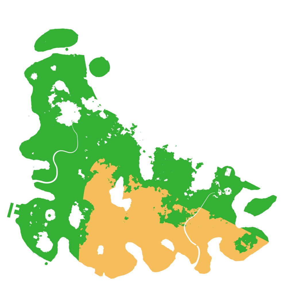 Biome Rust Map: Procedural Map, Size: 4000, Seed: 330380304