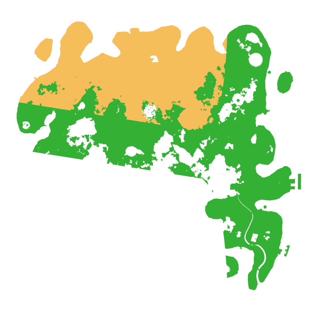 Biome Rust Map: Procedural Map, Size: 4000, Seed: 351662025