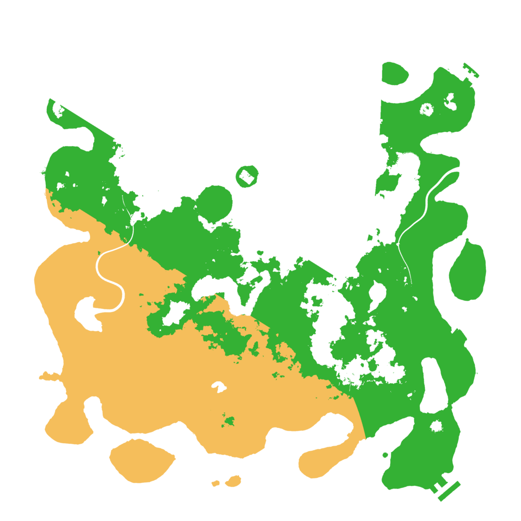 Biome Rust Map: Procedural Map, Size: 4000, Seed: 441253106