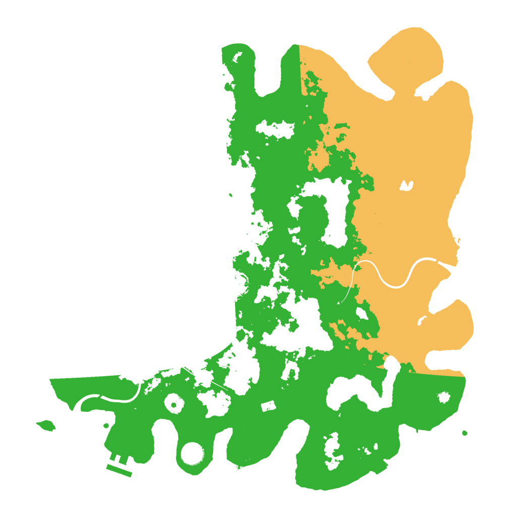 Biome Rust Map: Procedural Map, Size: 4000, Seed: 481987