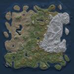 Thumbnail Rust Map: Procedural Map, Size: 4500, Seed: 600277157, 15 Monuments