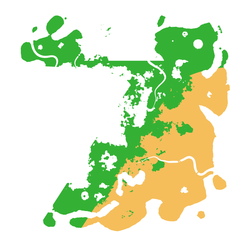 Biome Rust Map: Procedural Map, Size: 4500, Seed: 549788671