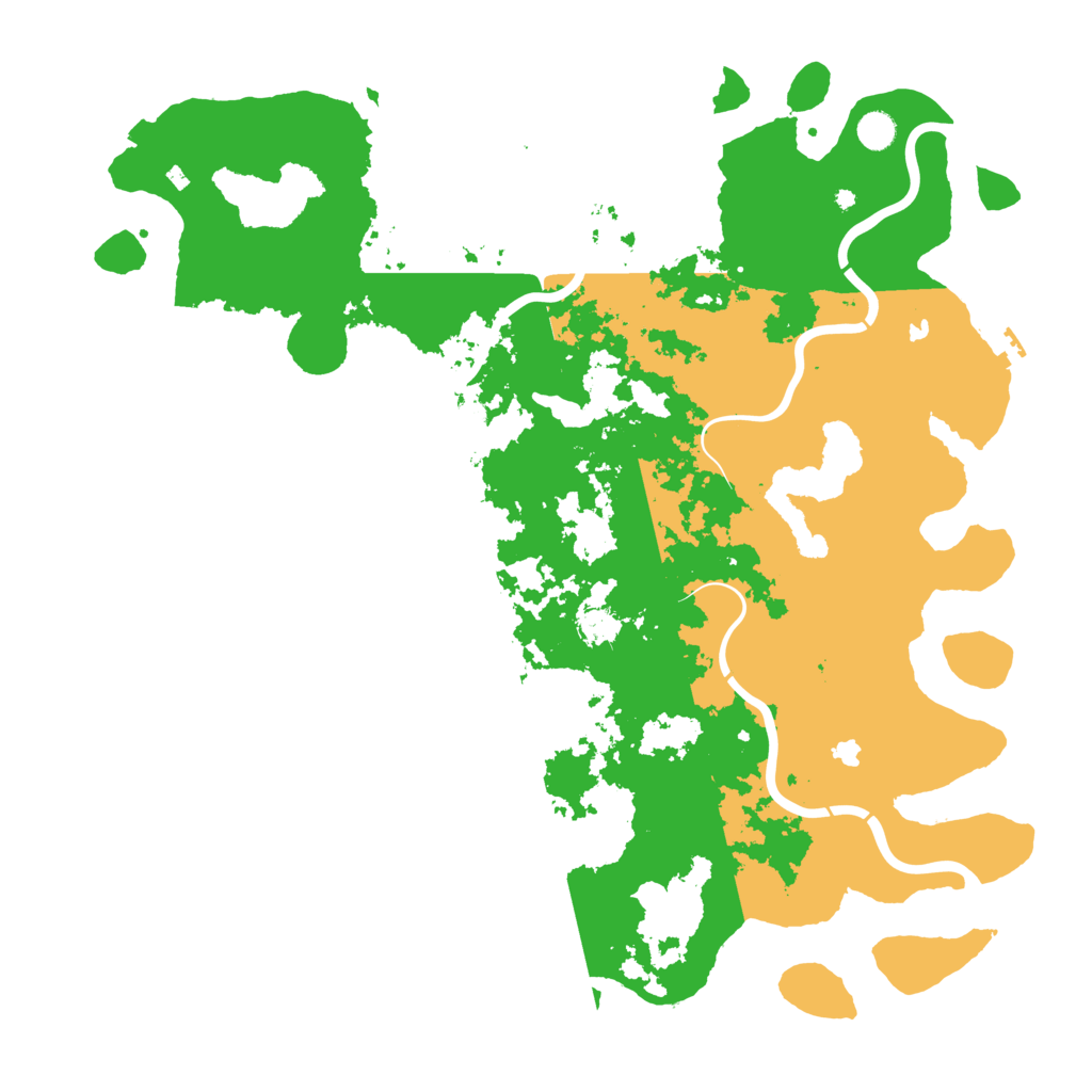 Biome Rust Map: Procedural Map, Size: 5000, Seed: 9467236