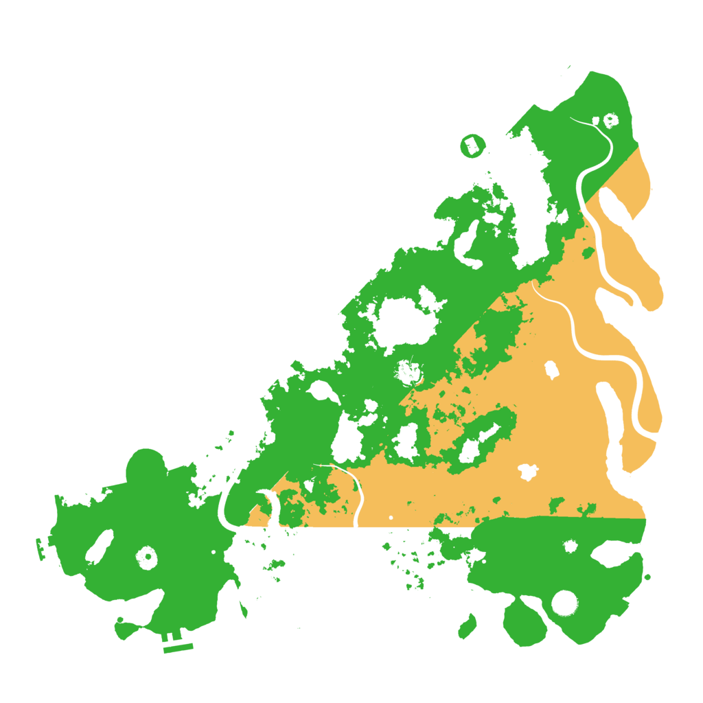 Biome Rust Map: Procedural Map, Size: 4777, Seed: 210000