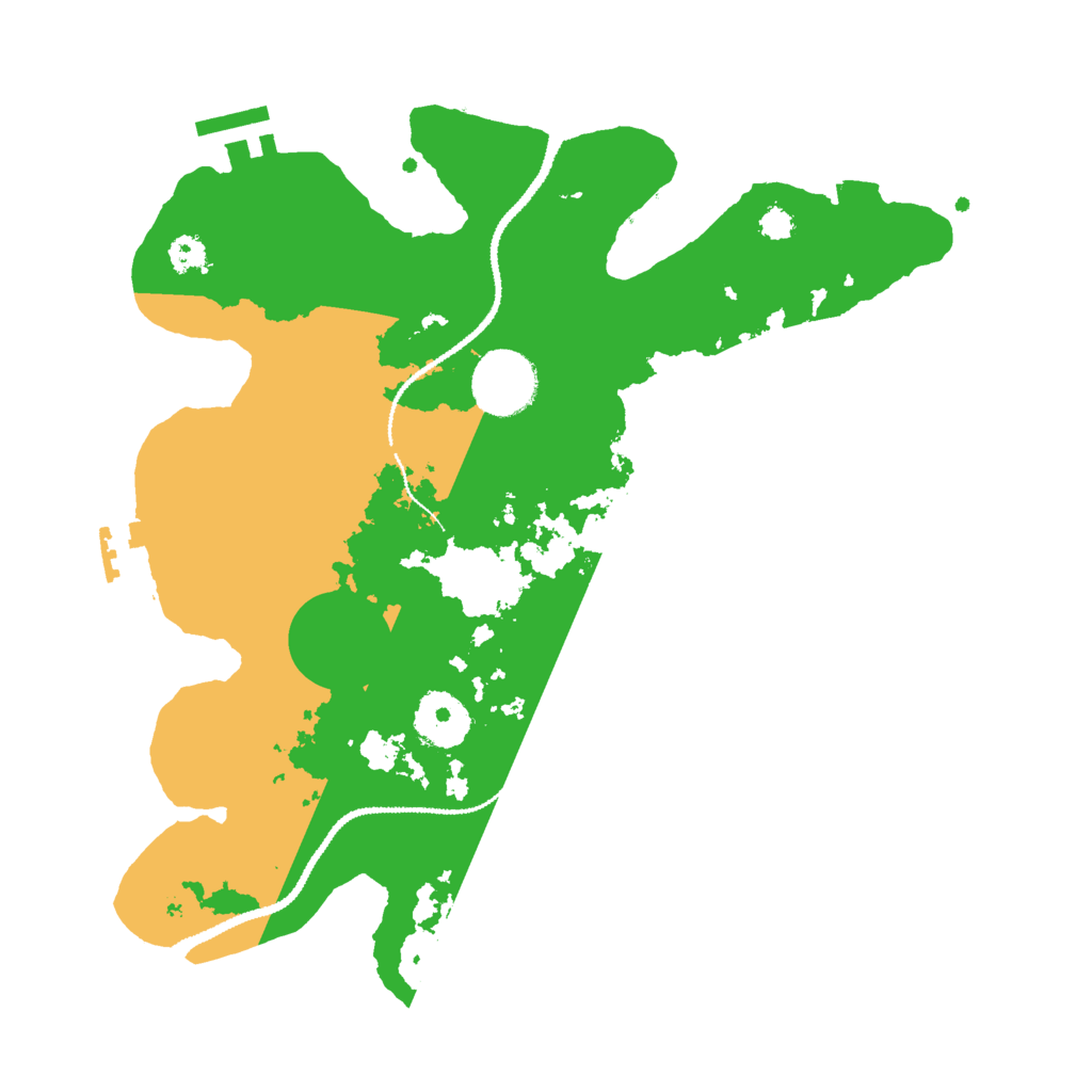 Biome Rust Map: Procedural Map, Size: 3000, Seed: 1023100016