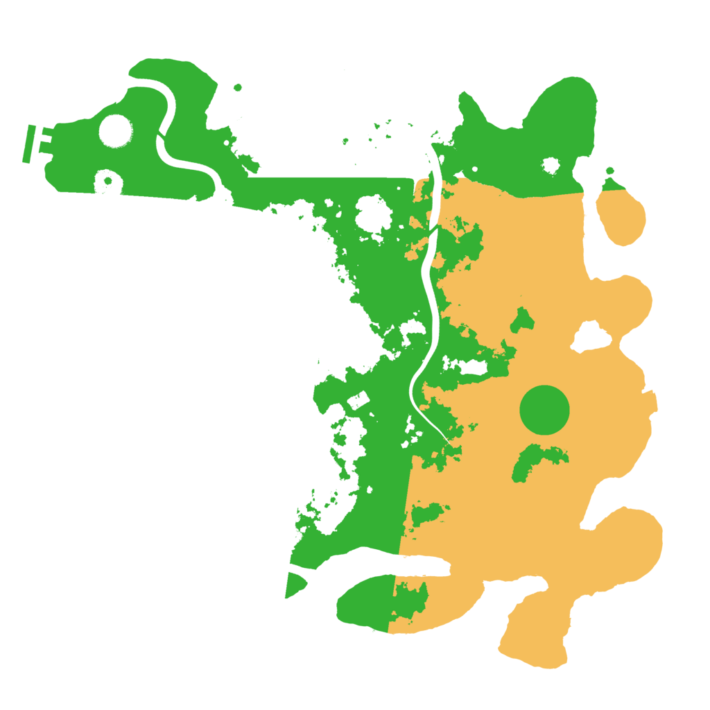 Biome Rust Map: Procedural Map, Size: 3750, Seed: 849362472
