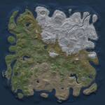 Thumbnail Rust Map: Procedural Map, Size: 4500, Seed: 777633345, 16 Monuments