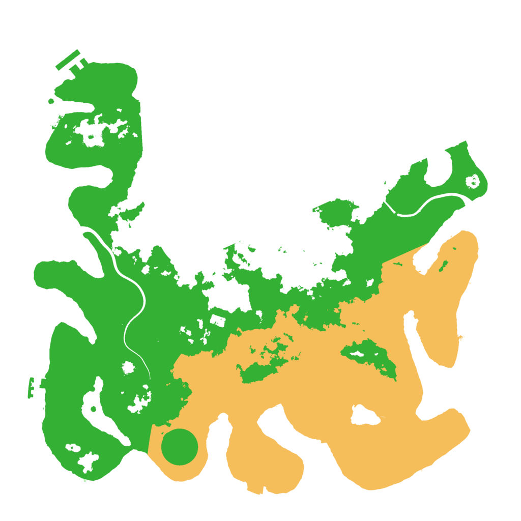 Biome Rust Map: Procedural Map, Size: 3750, Seed: 1706078044