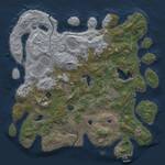 Thumbnail Rust Map: Procedural Map, Size: 4500, Seed: 789101112, 14 Monuments