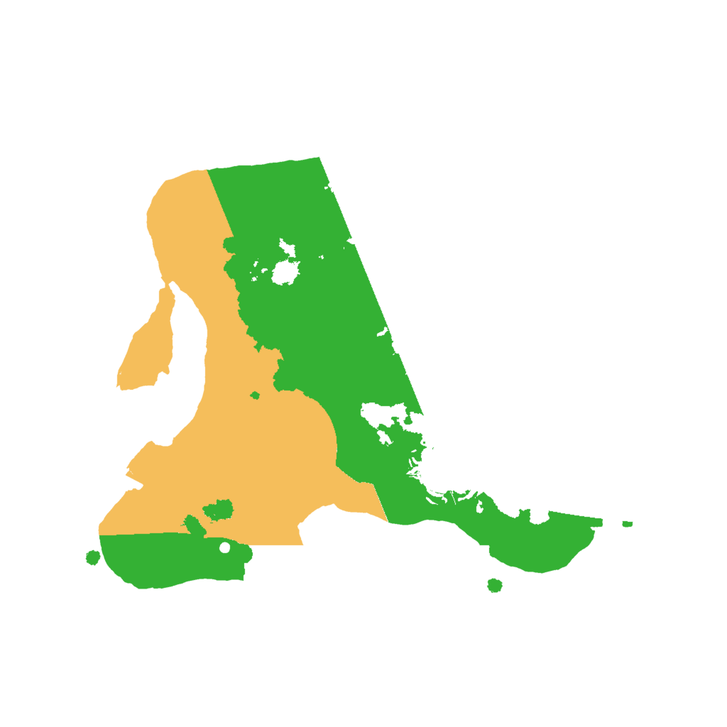 Biome Rust Map: Procedural Map, Size: 2000, Seed: 854132138
