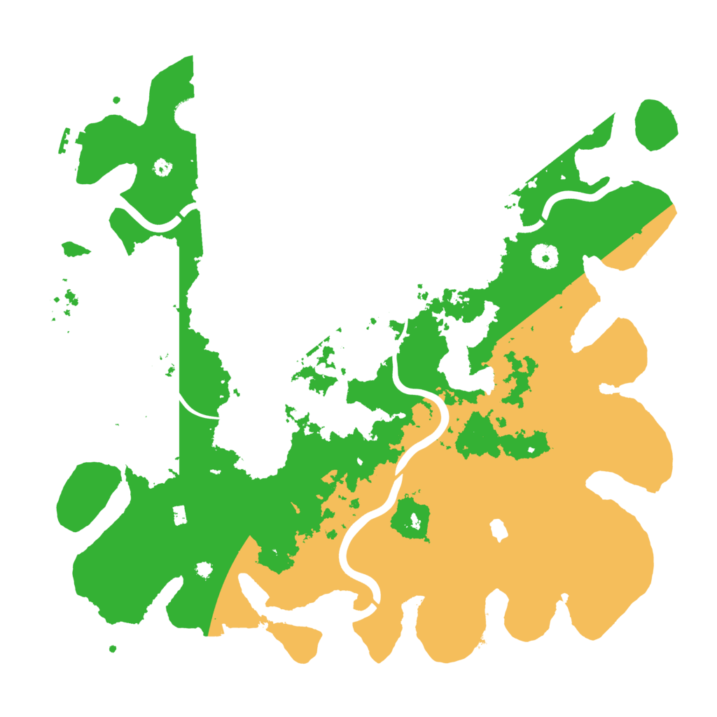 Biome Rust Map: Procedural Map, Size: 4050, Seed: 1917518941