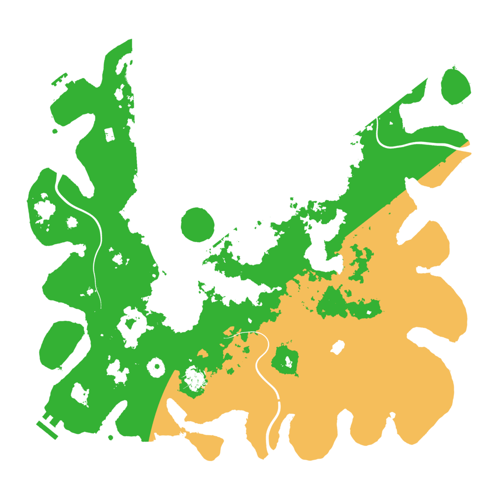 Biome Rust Map: Procedural Map, Size: 4050, Seed: 1917518941