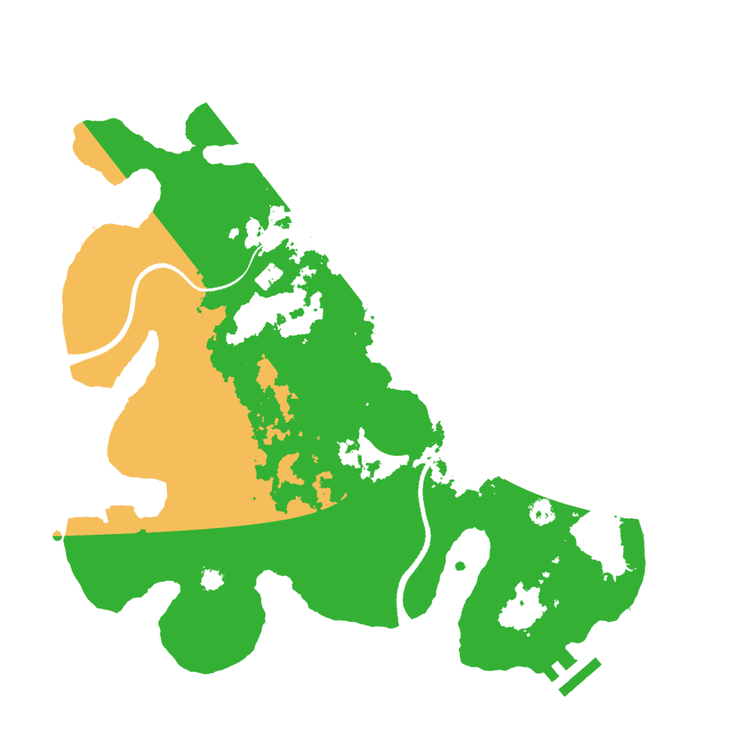 Biome Rust Map: Procedural Map, Size: 3000, Seed: 863487273