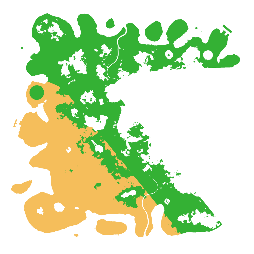 Biome Rust Map: Procedural Map, Size: 4630, Seed: 1337