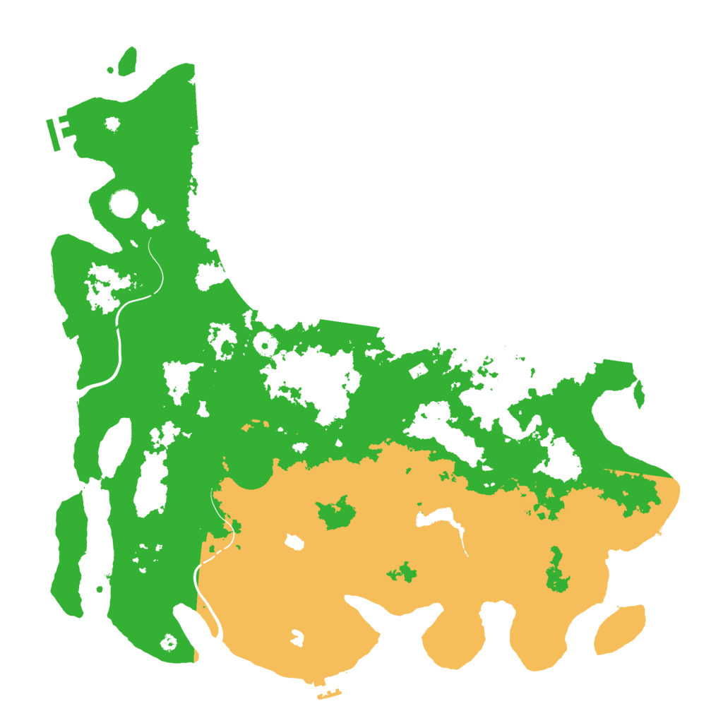 Biome Rust Map: Procedural Map, Size: 4500, Seed: 1978885491