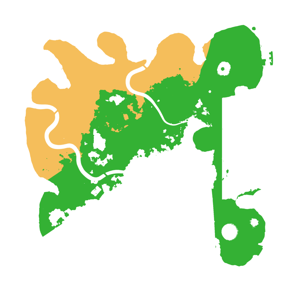 Biome Rust Map: Procedural Map, Size: 3250, Seed: 1529773504