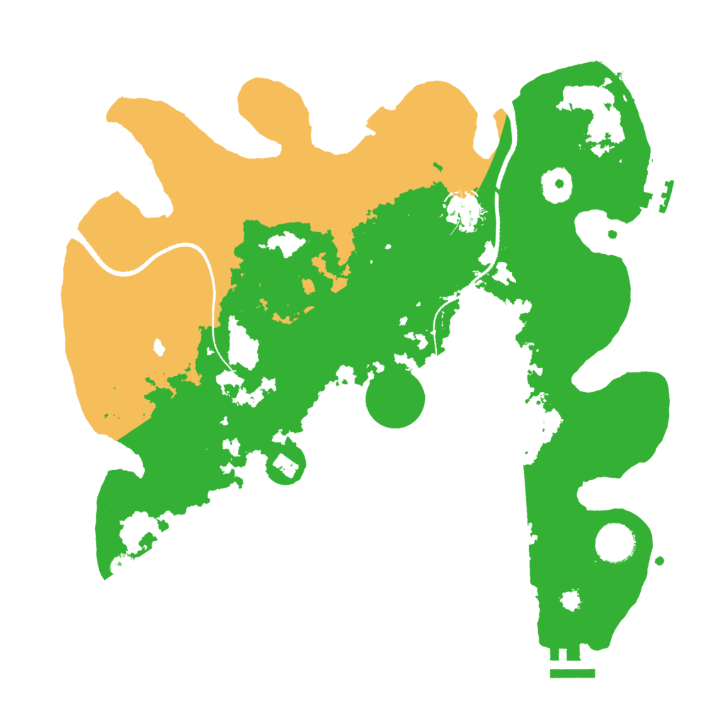 Biome Rust Map: Procedural Map, Size: 3250, Seed: 1529773504