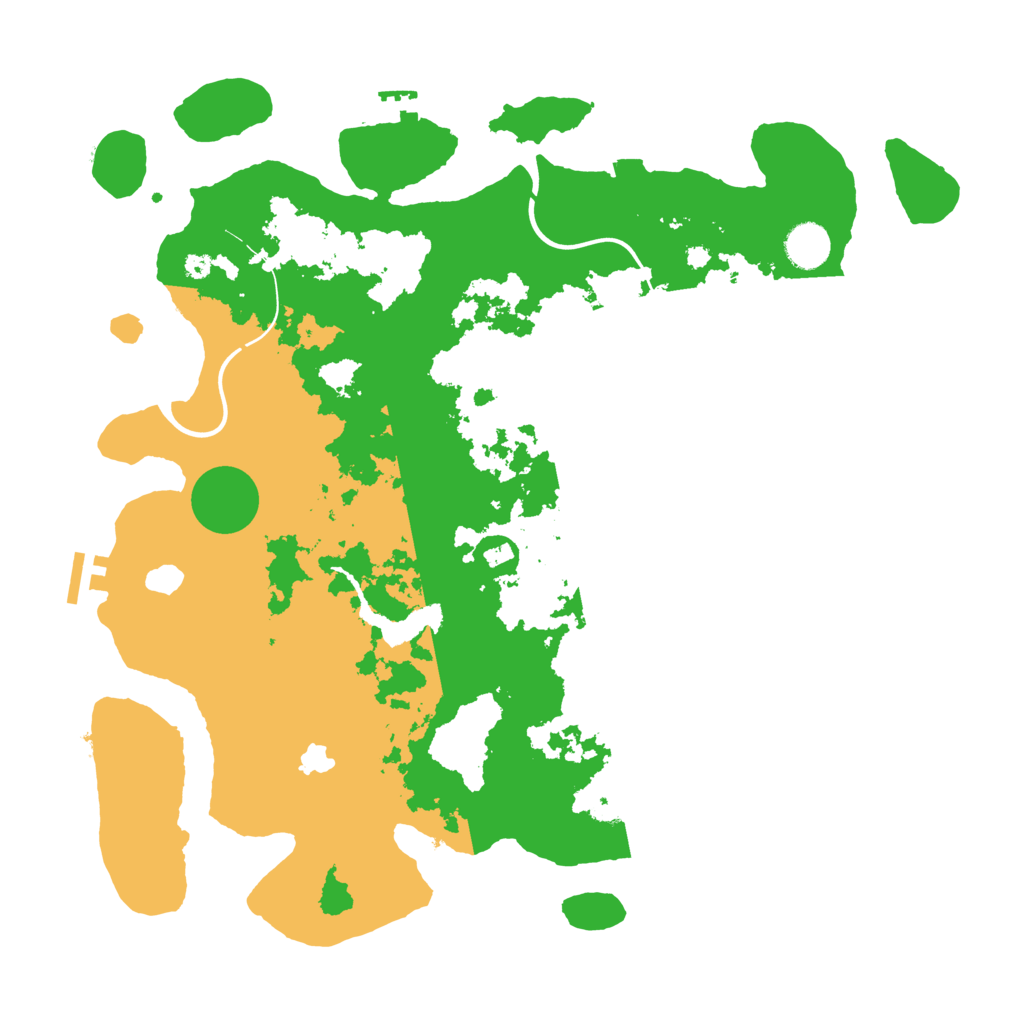 Biome Rust Map: Procedural Map, Size: 4000, Seed: 263895021