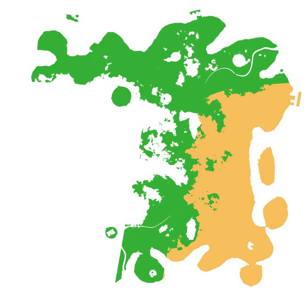 Biome Rust Map: Procedural Map, Size: 4250, Seed: 284944131