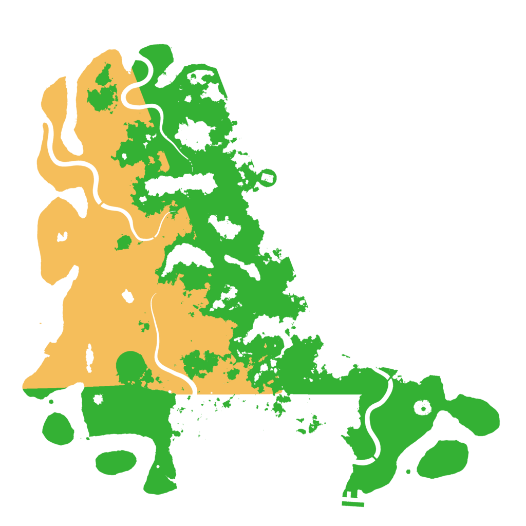 Biome Rust Map: Procedural Map, Size: 4775, Seed: 9774457
