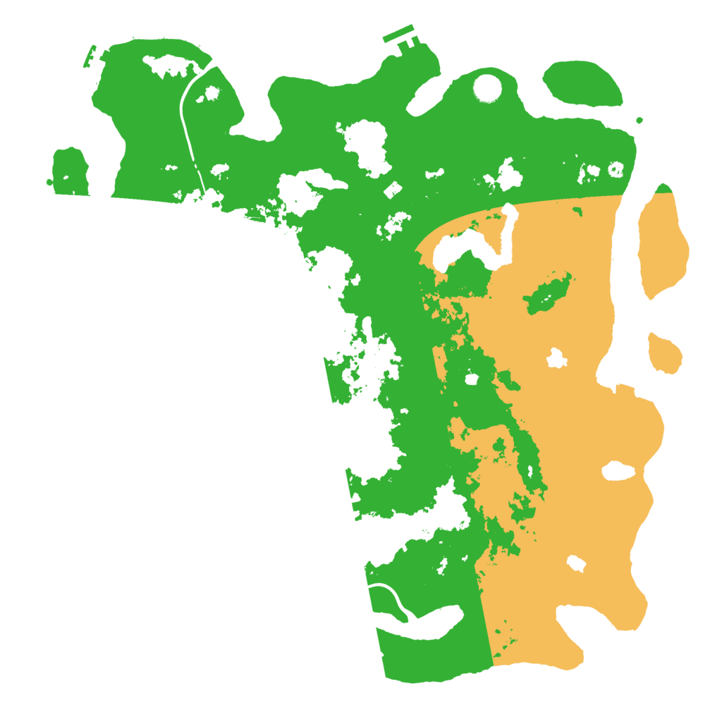 Biome Rust Map: Procedural Map, Size: 4500, Seed: 1771933798