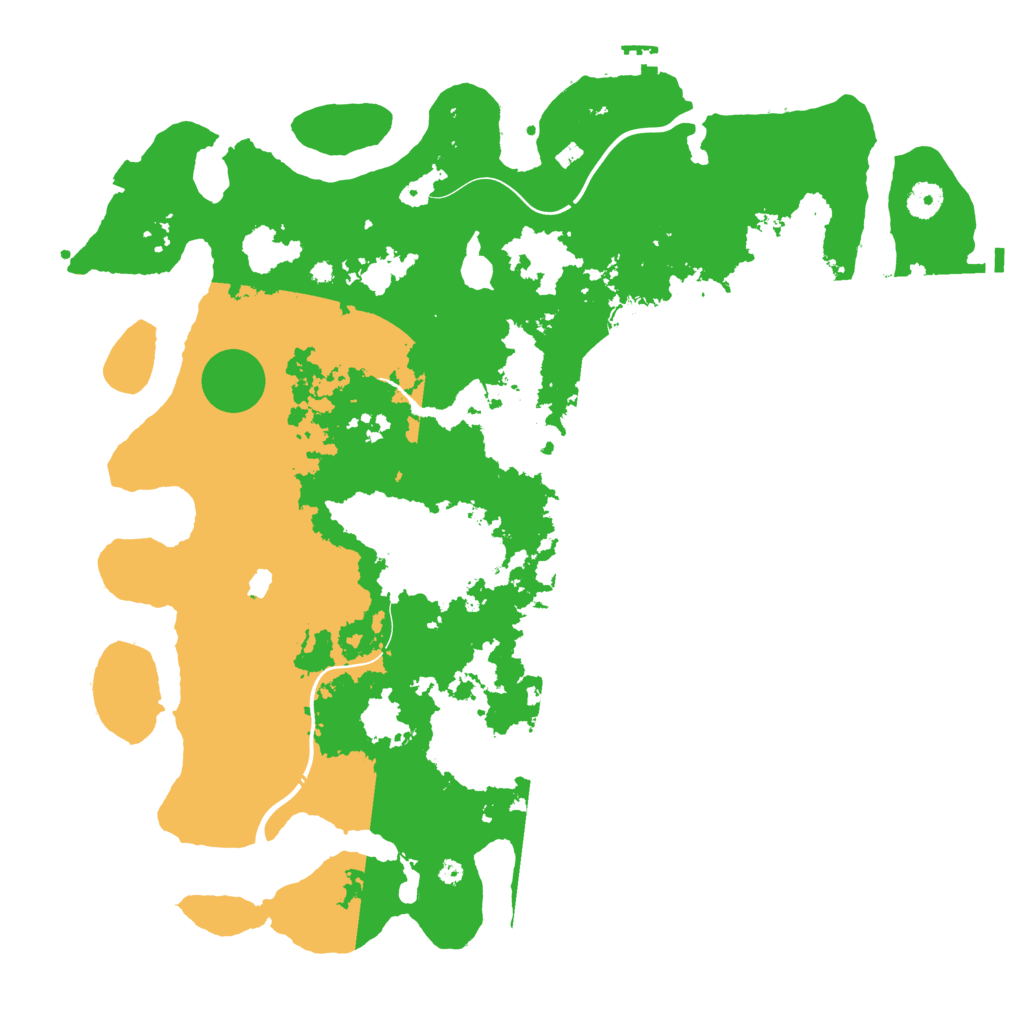 Biome Rust Map: Procedural Map, Size: 4250, Seed: 642317979