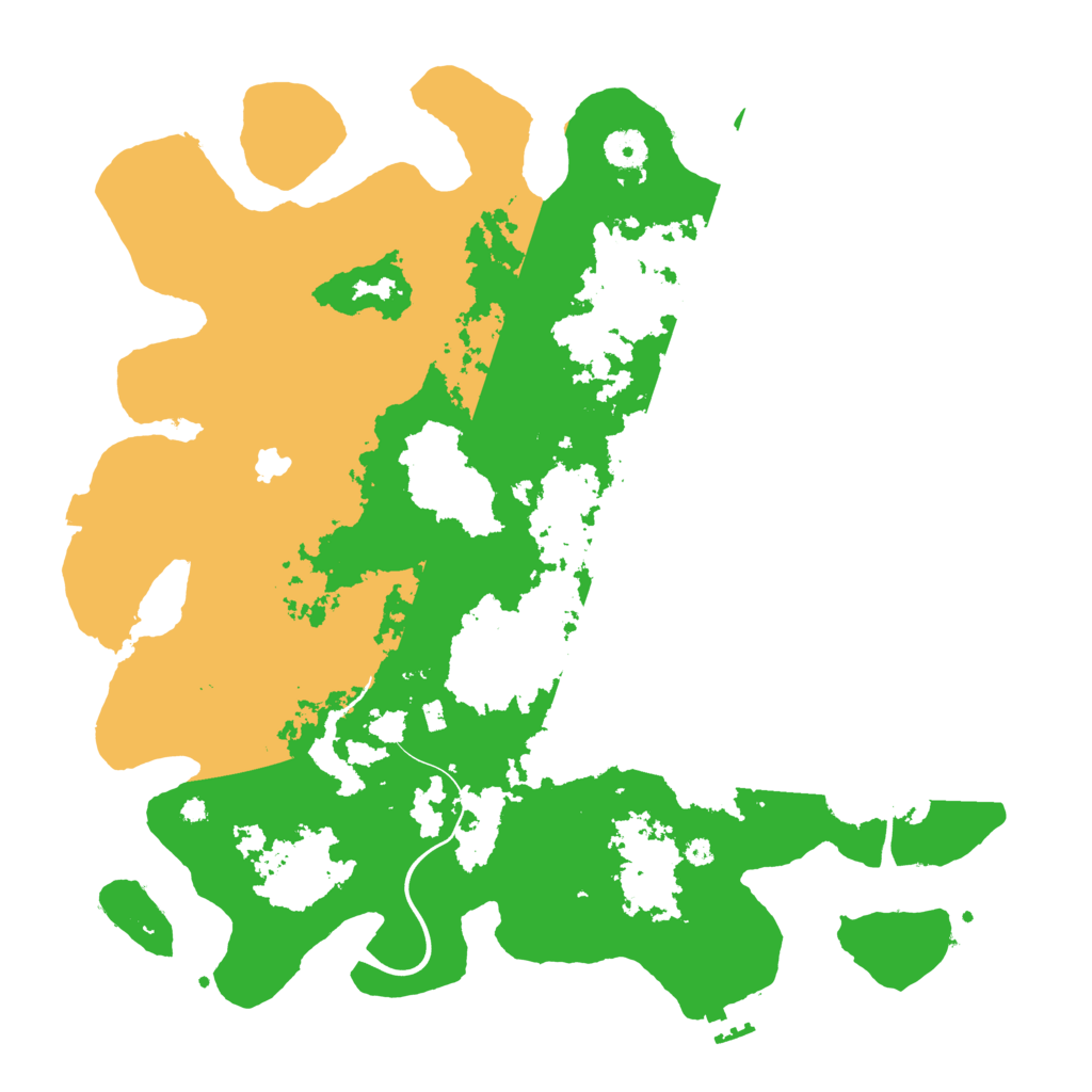 Biome Rust Map: Procedural Map, Size: 4000, Seed: 1269451518