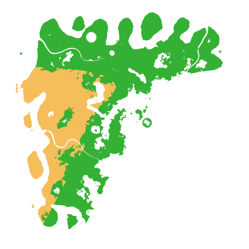 Biome Rust Map: Procedural Map, Size: 4250, Seed: 380099664