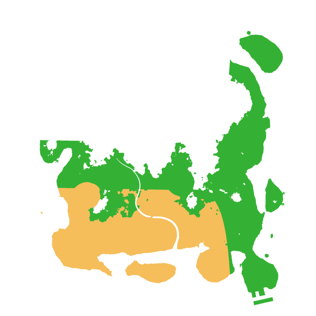 Biome Rust Map: Procedural Map, Size: 3250, Seed: 178418788