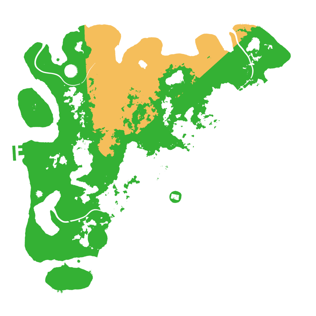 Biome Rust Map: Procedural Map, Size: 4250, Seed: 2006996421