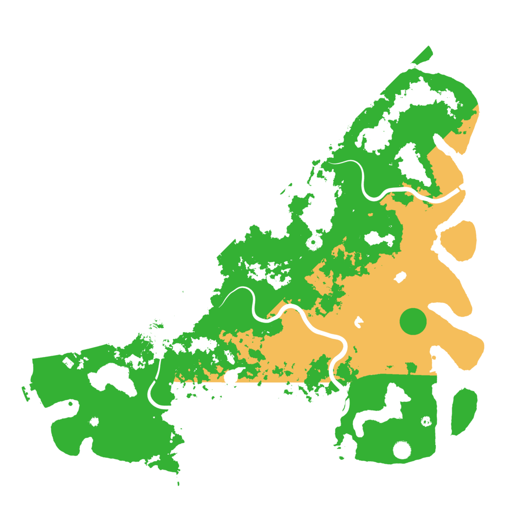 Biome Rust Map: Procedural Map, Size: 5000, Seed: 1557109643