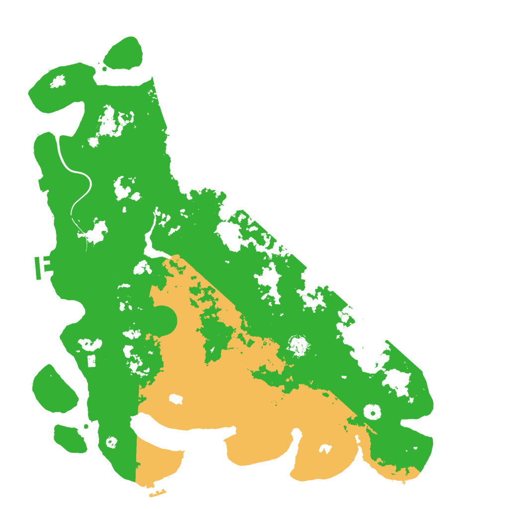 Biome Rust Map: Procedural Map, Size: 4500, Seed: 2059671408