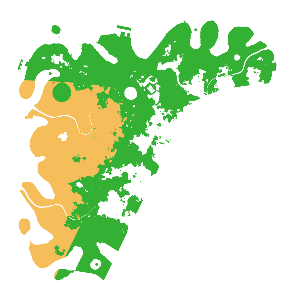 Biome Rust Map: Procedural Map, Size: 4250, Seed: 194597105