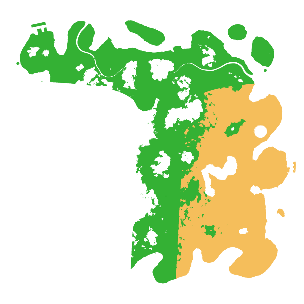 Biome Rust Map: Procedural Map, Size: 4250, Seed: 245341701