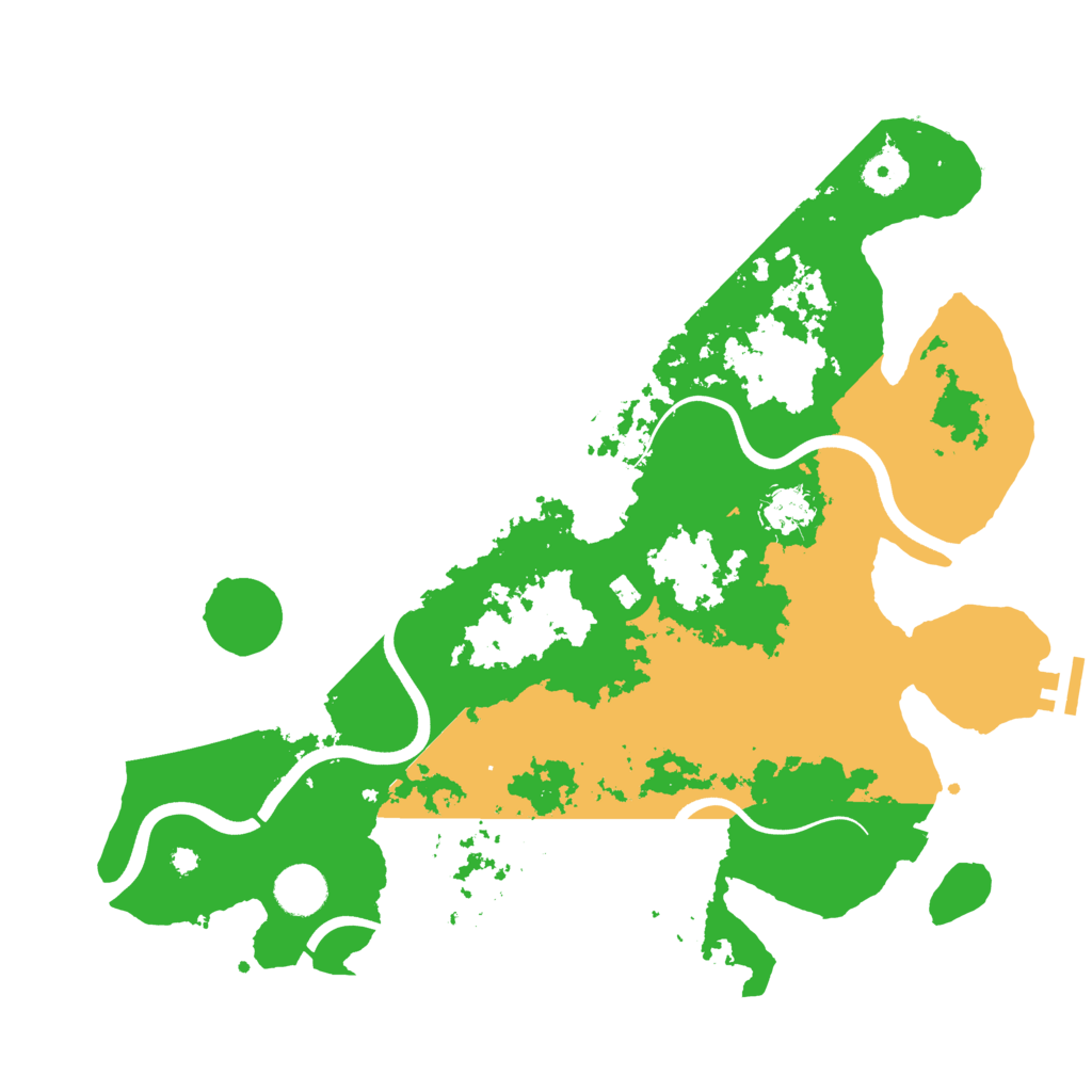 Biome Rust Map: Procedural Map, Size: 3800, Seed: 2108478060